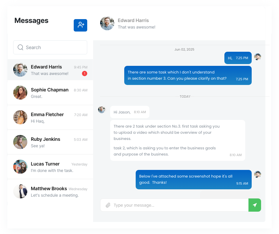 Team messaging and engagement